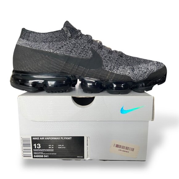 Nike Other - Nike Air Vapormax Flyknit 2017 'Oreo' Mens Shoes Size 13 Black/White 849558 041